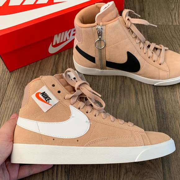 Nike Blazer Mid Rebel Bio Beige Retro Sneaker - Picture 3 of 9